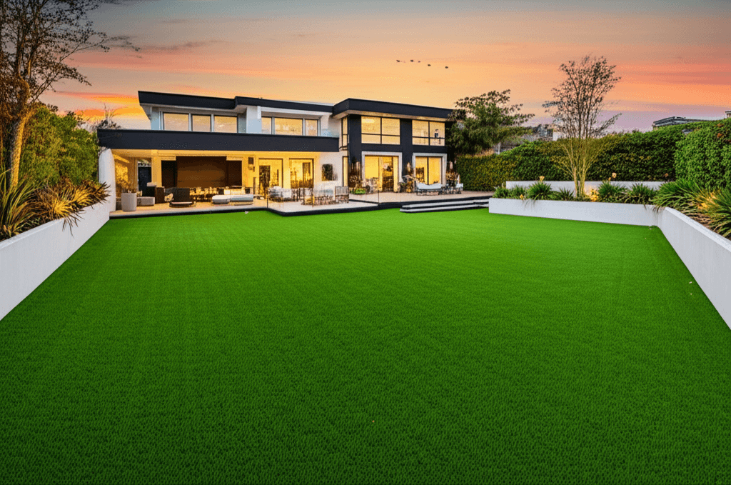 Professional artificial turf installation in Davidson NC