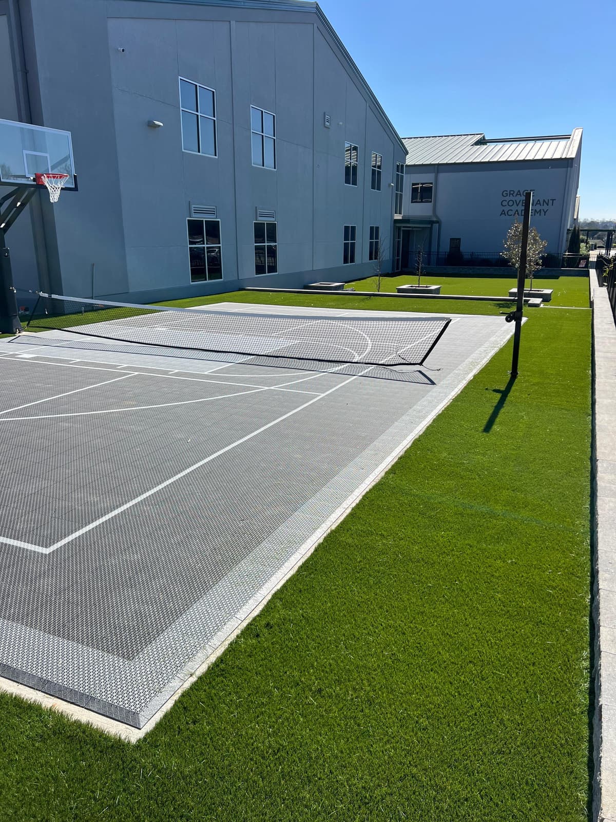Grace Covenant Academy Courtyard